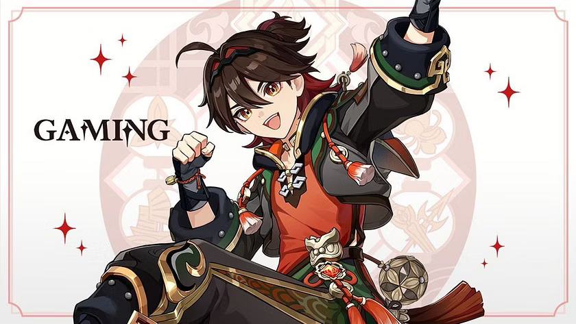 gaming genshin impact ragazzo leone cinese 4 stelle