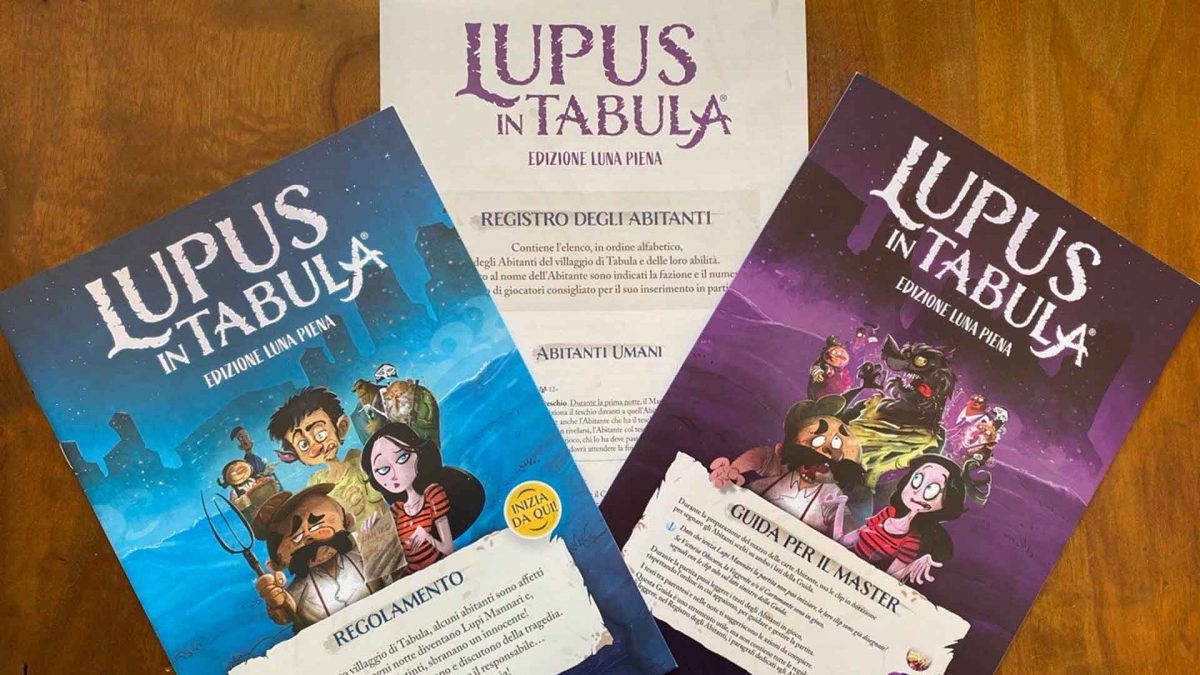 Manualistica di Lupus in Tabula - Edizione Luna Piena