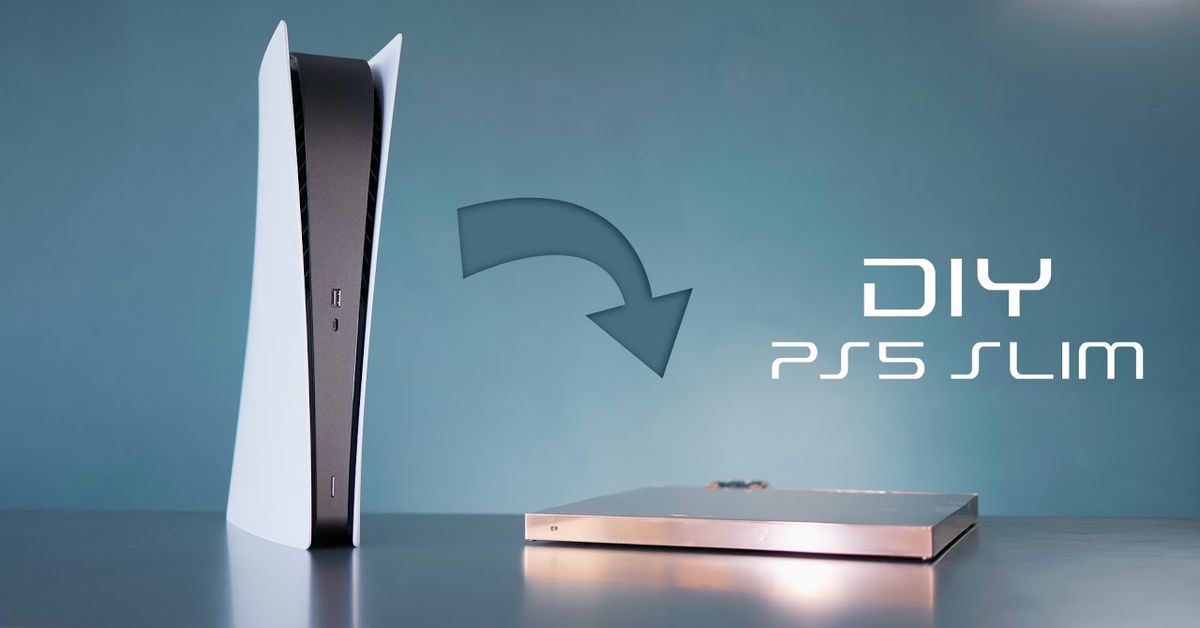 Sembrava impossibile creare una versa PS5 Slim, eppure DIY Perks ce l'ha fatta! Ed è solo l'inizio...