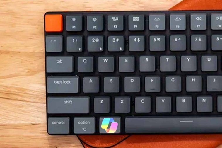 tasto della tastiera copilot