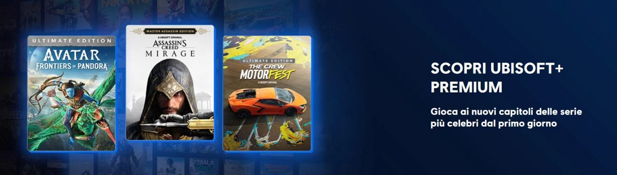 Ubisoft + Premium banner