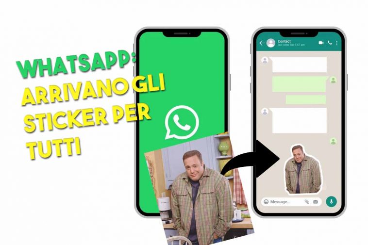 whatsapp nuova funzionalità per gli sticker