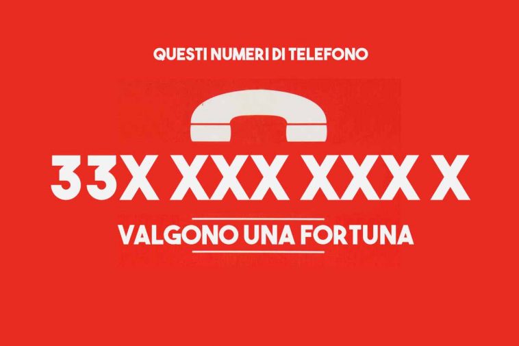 Questi numeri di telefono valgono una fortuna