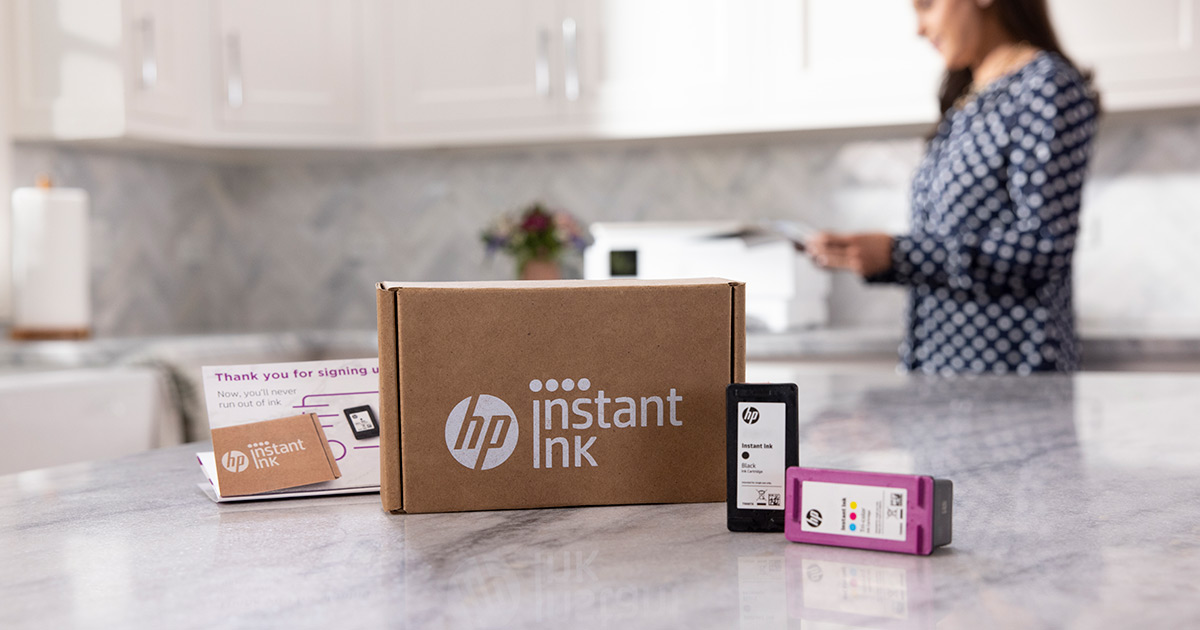 Instant Ink consegna le cartucce direttamente a casa tua