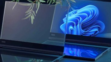 lenovo laptop trasparente