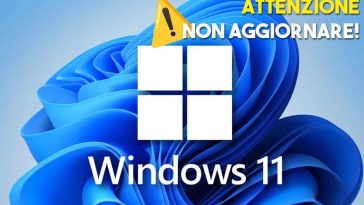 non aggiornare windows 11