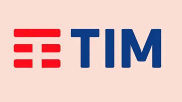 Logo tim su sfondo rosa