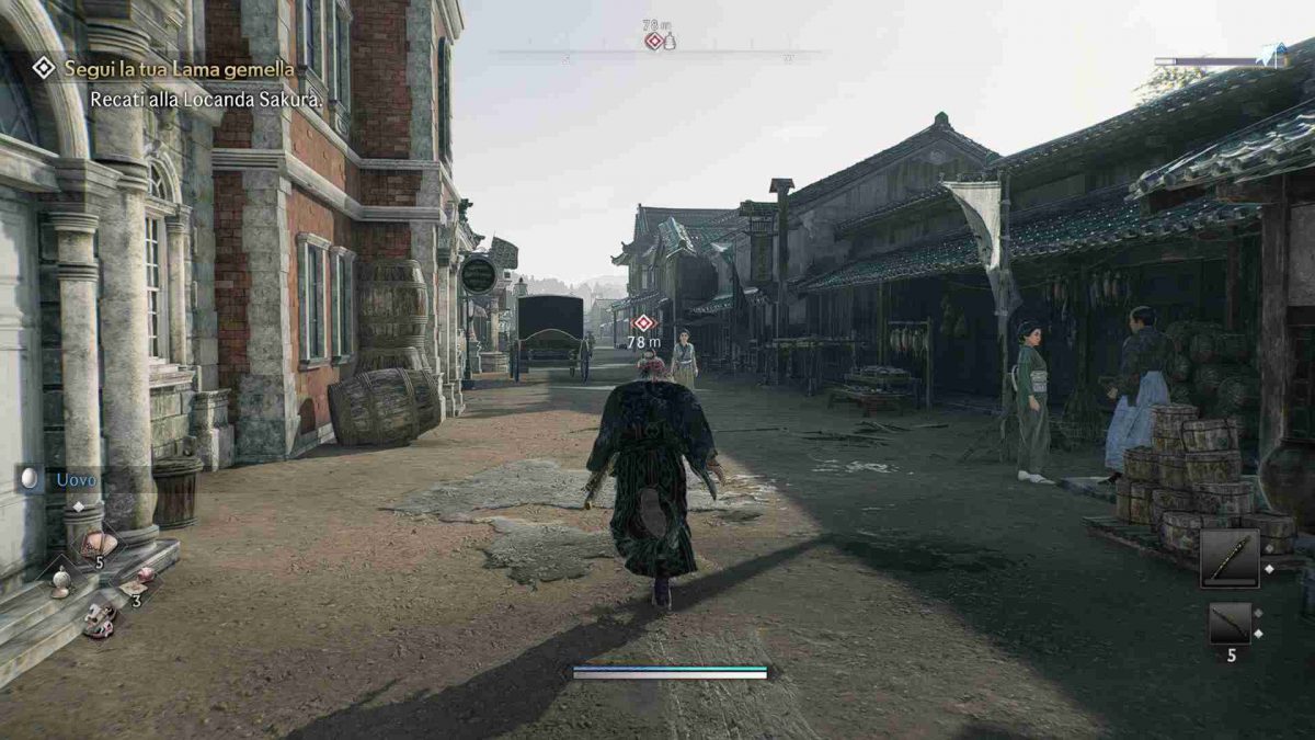 Rise Of The Ronin yokohama ambientazione