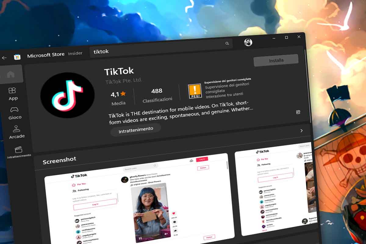 Vi piaceva TikTok e tante altre app su Windows? Potete dirgli ciao ...