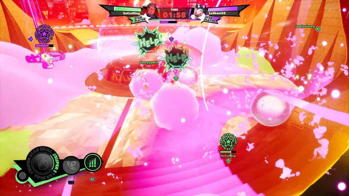 foamstars palle di schiuma rotolanti