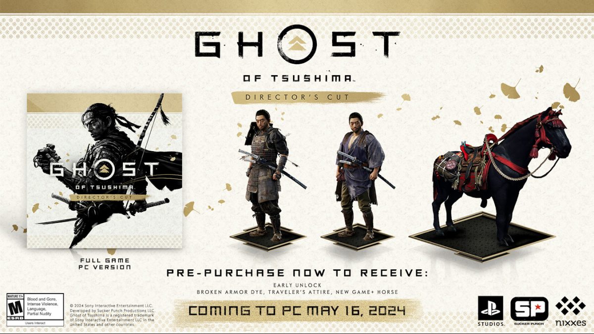 Ghost of Tsushima Director's Cut PC content