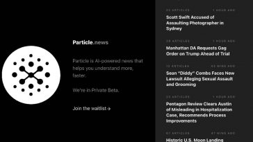 particle news