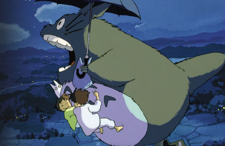 Il mio vicino Totoro scena