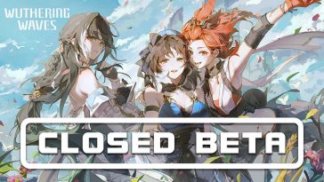 wuthering waves closed beta copertina con baizhi yangyang e chixia