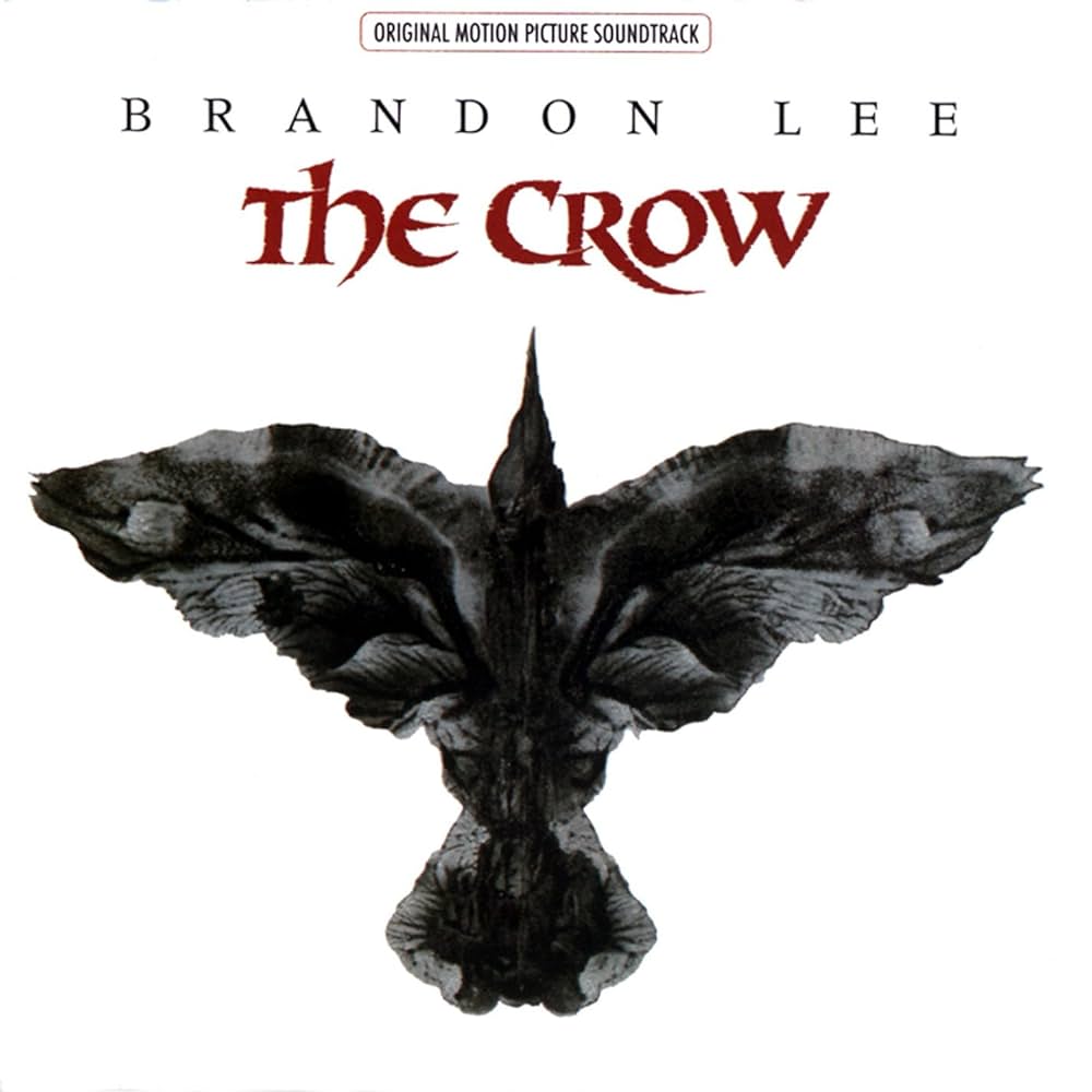 Copertina del CD audio della colonna sonora de Il Corvo