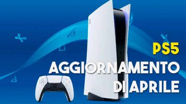 Aggiornamento aprile ps5
