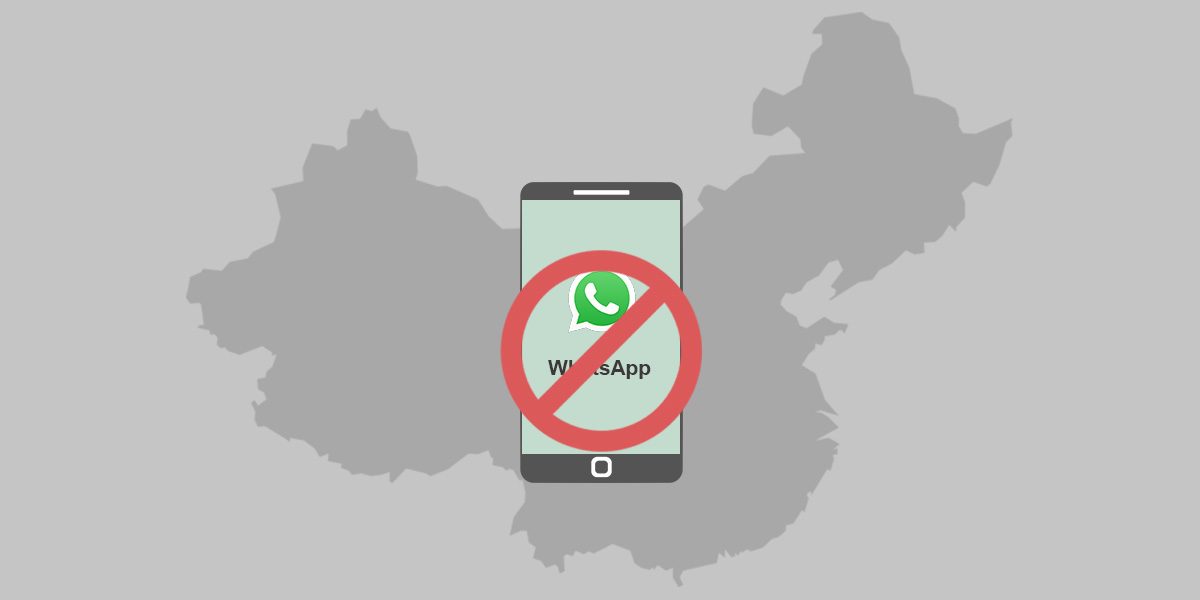WhatsApp bloccata in Cina [credit: Entrackr]