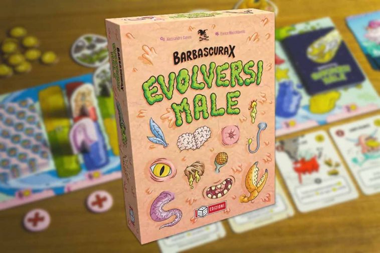 Evolversi Male, gioco da tavolo di Barbascura X
