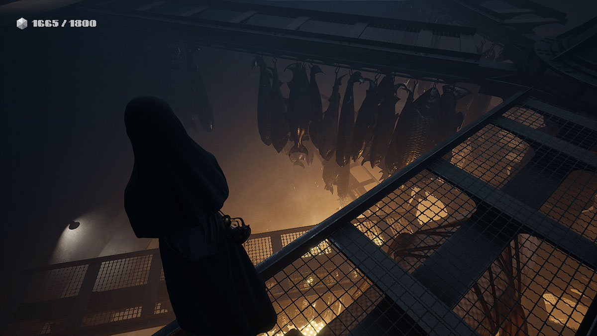 Come dite? Non capite cosa ci faccia una suora sopra una turbina con appesi pesci giganti? Non chiedetelo a me!