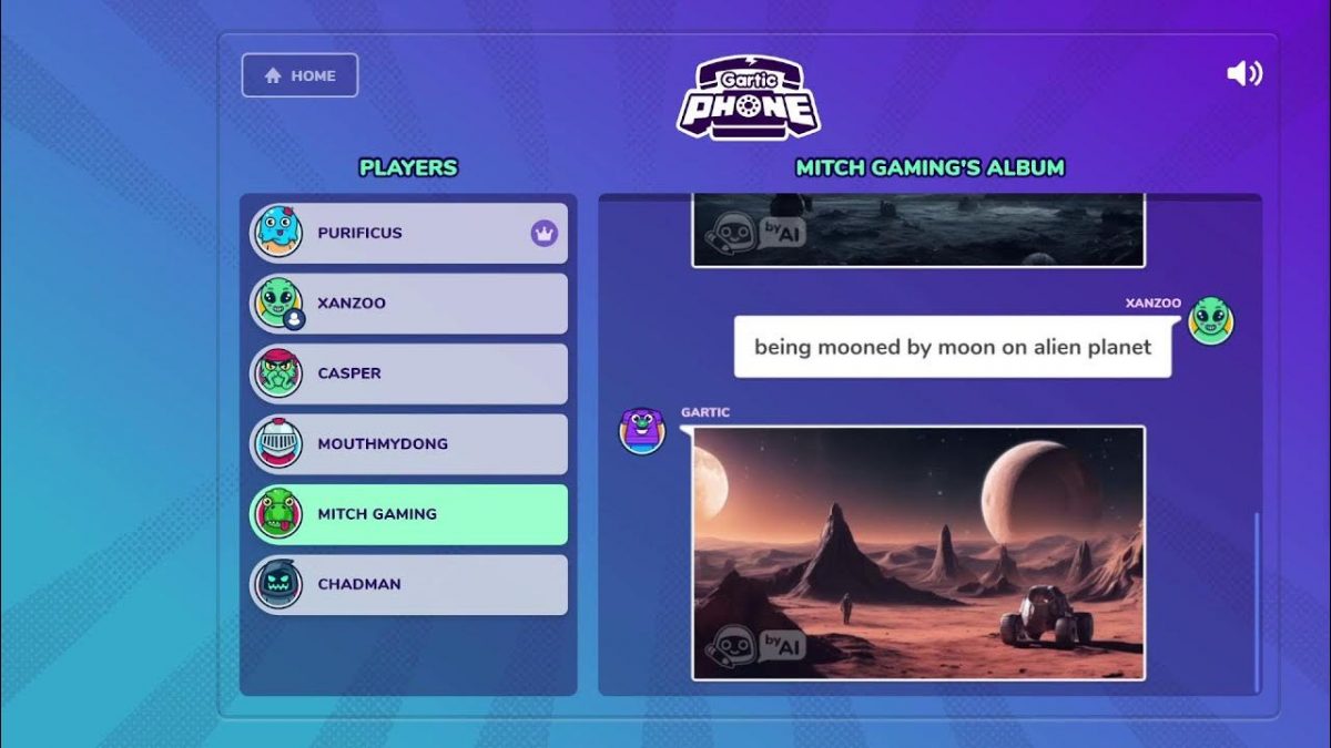 Una sfida AI-based su Gartic Phone [credit: Xinzu]