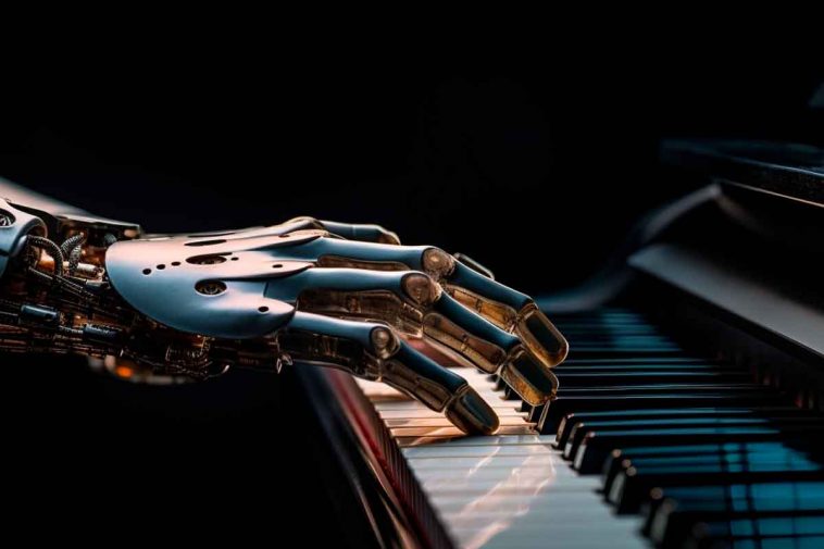 musica fatta con Ai, immagine fatta con ai