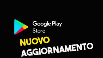 play store nuovo aggiornamento