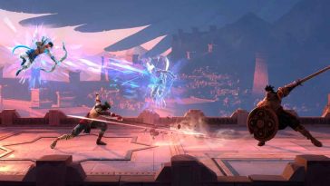 scena del gioco Prince of Persia The Lost Crown sezione di gioco