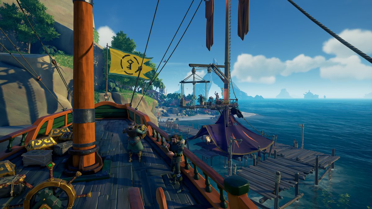 sea of thieves gameplay