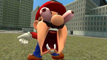 super mario che prova dolore