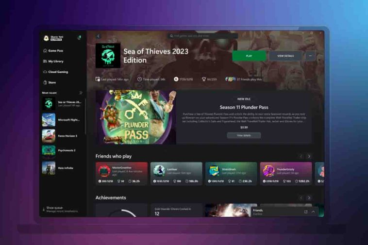 xbox hub nuovo loook