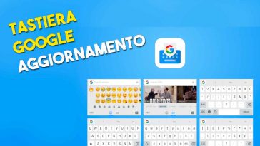 aggiornamento tastiera google