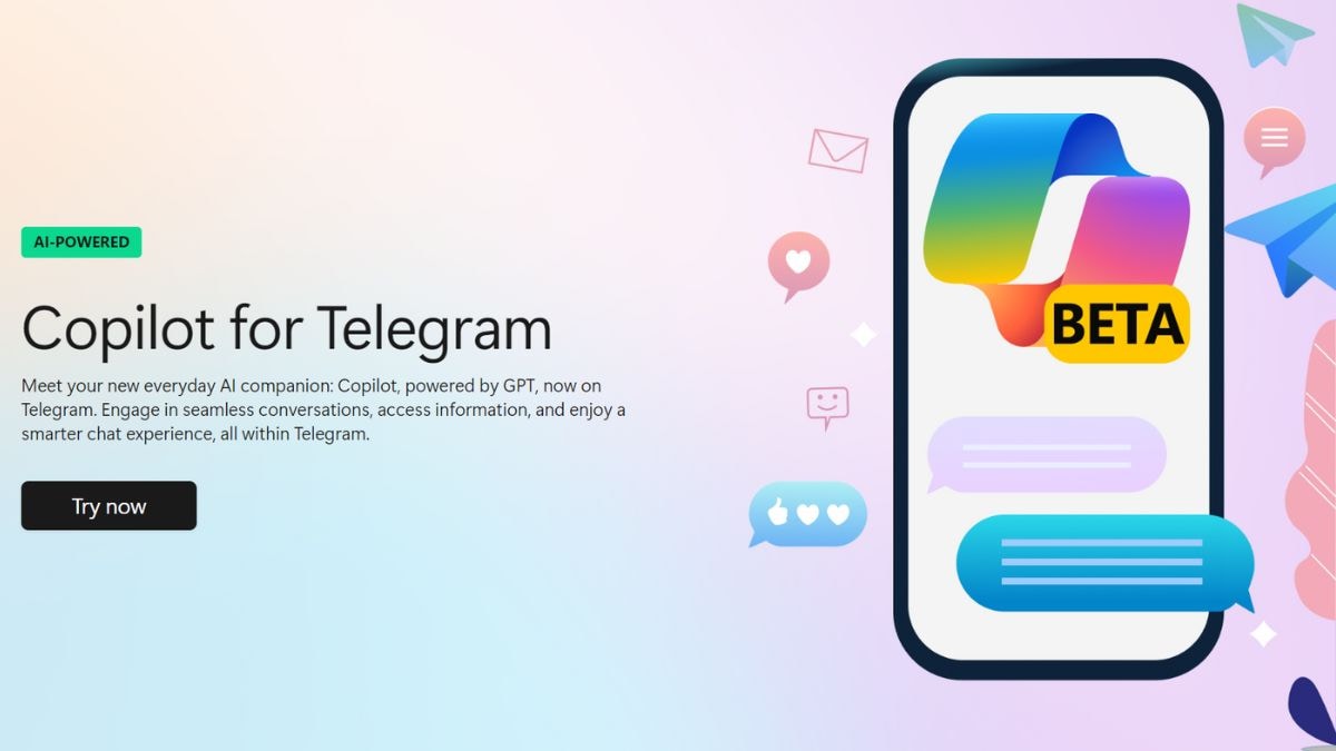 Copilot è arrivato su Telegram [credit: Trendingflex]