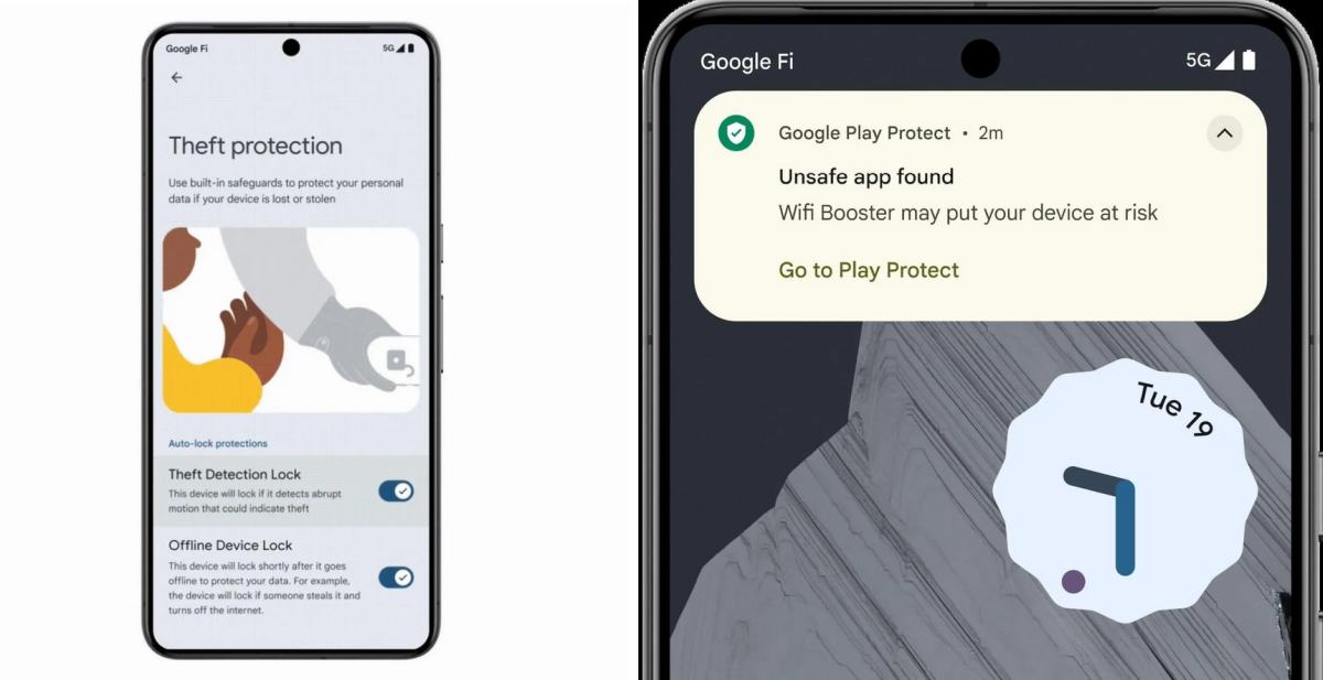 Google Thief Detection