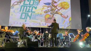 Concerto della Nuova Orchestra Scarlatti con le musiche di Hitoshi Sakimoto al Napoli Comicon