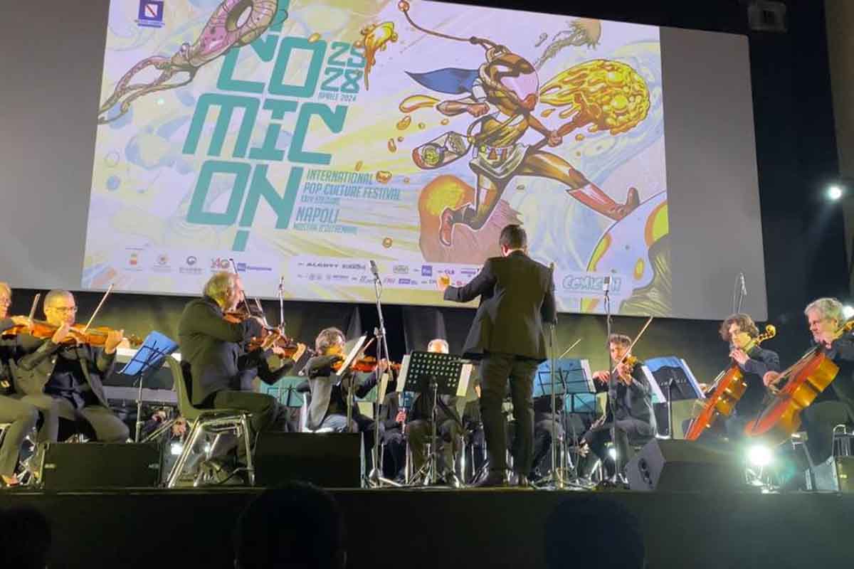 Concerto della Nuova Orchestra Scarlatti con le musiche di Hitoshi Sakimoto al Napoli Comicon