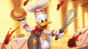 paperino su lorcana cieli scintillanti