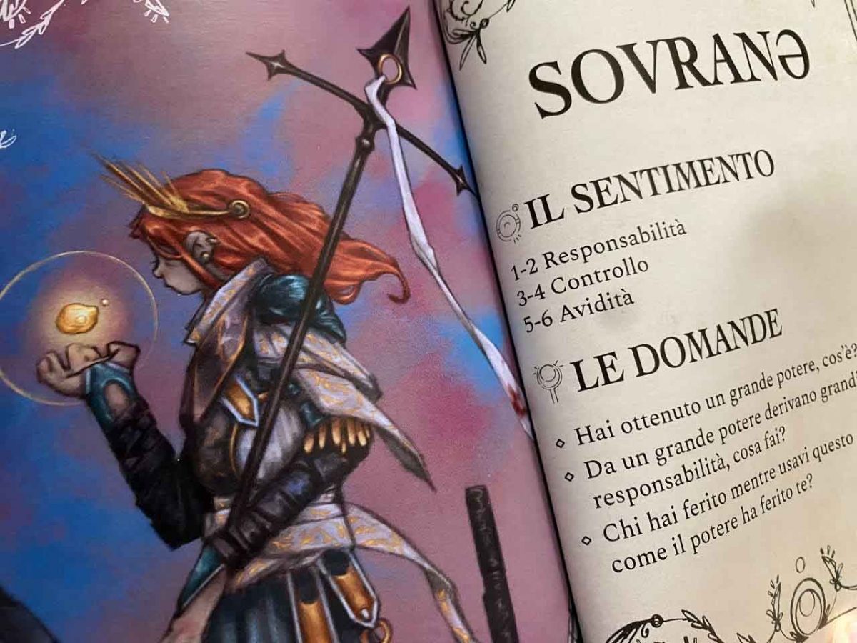 Tappa del Sovrano nel manuale di Twice Upon a Time