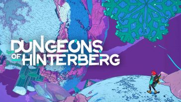 Pianeti fatti di ghiaccio fluttuano in un cielo viola e la protagonista li sta percorrendo