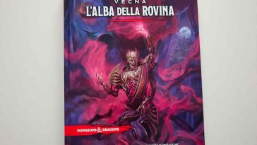 La copertina del manuale che vede Vecna intento a completare il suo rituale
