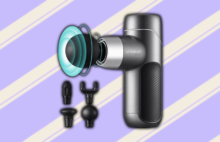 arboleaf pistola massaggiante