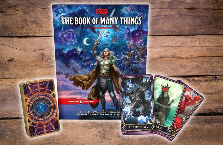book of many things D&D prodotti deck manuale
