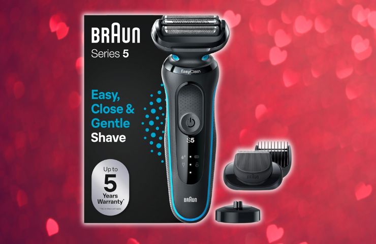 rasoio elettrico Braun