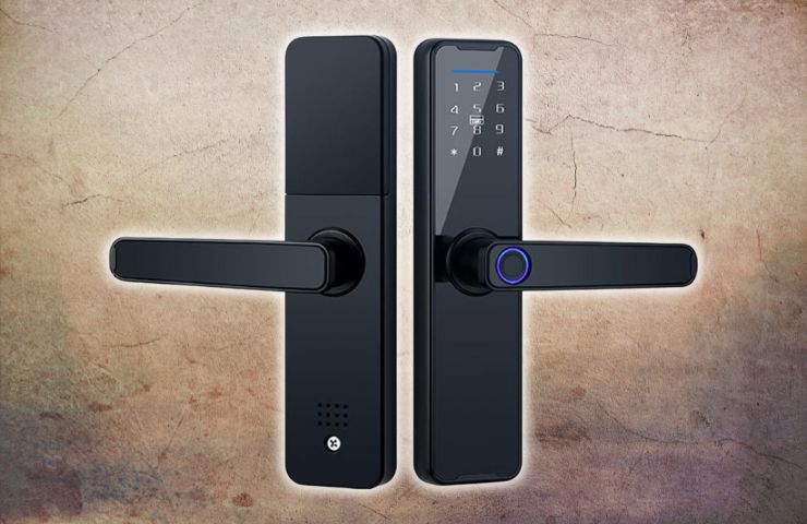 serratura smart con maniglia