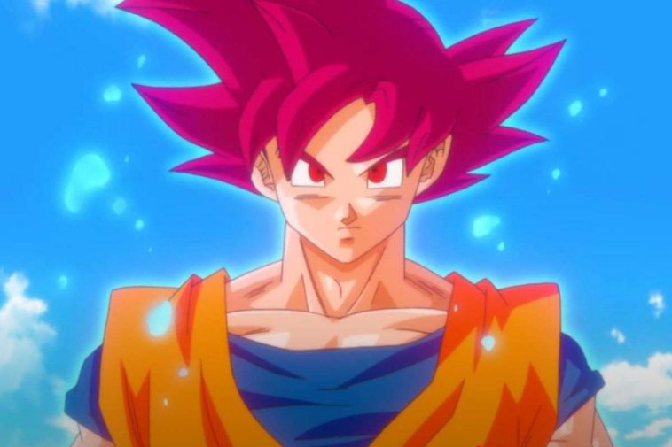 goku super sayan god