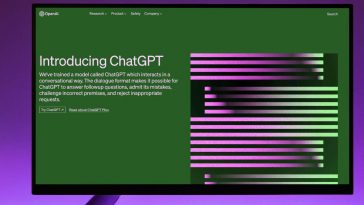 Pagina introduttiva di ChatGPT