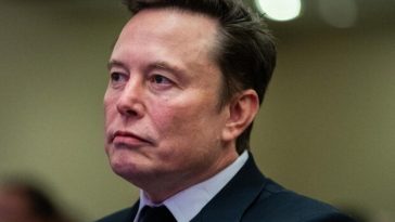 Elon Musk, foto di trequarti