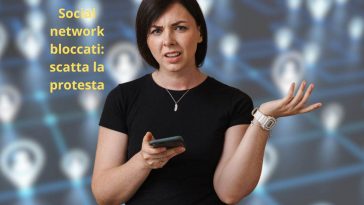 Social network bloccati