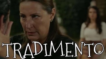 Una scena della soap Tradimento