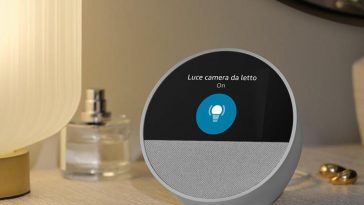 echo spot per camera da letto