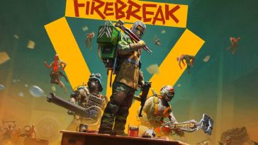 FBC Firebreak cover keyart con intestazione e personaggi